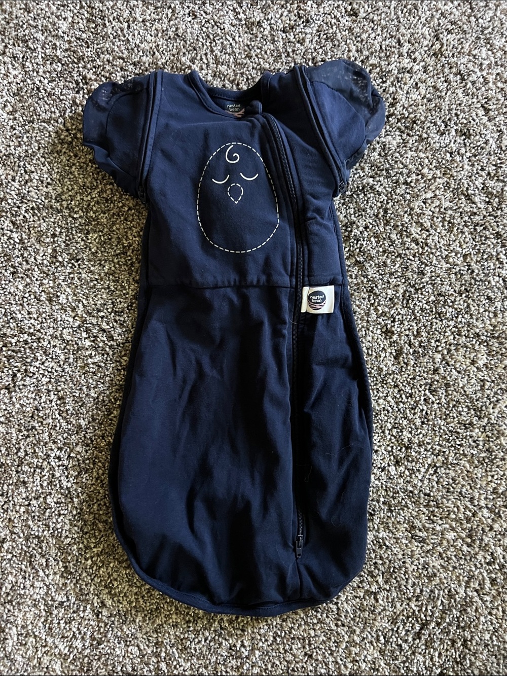 Nested Bean Swaddle with Transition Arms